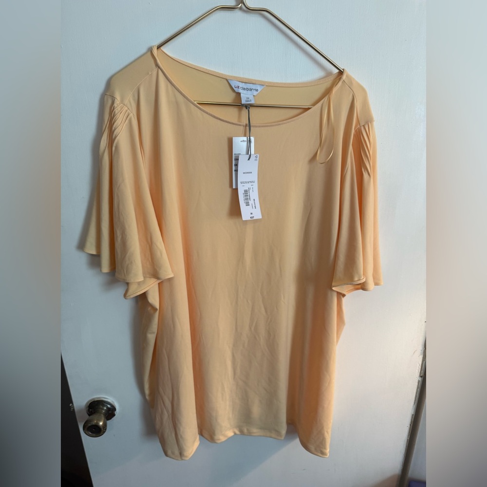 Liz Claiborne Women's yellow Blouse
